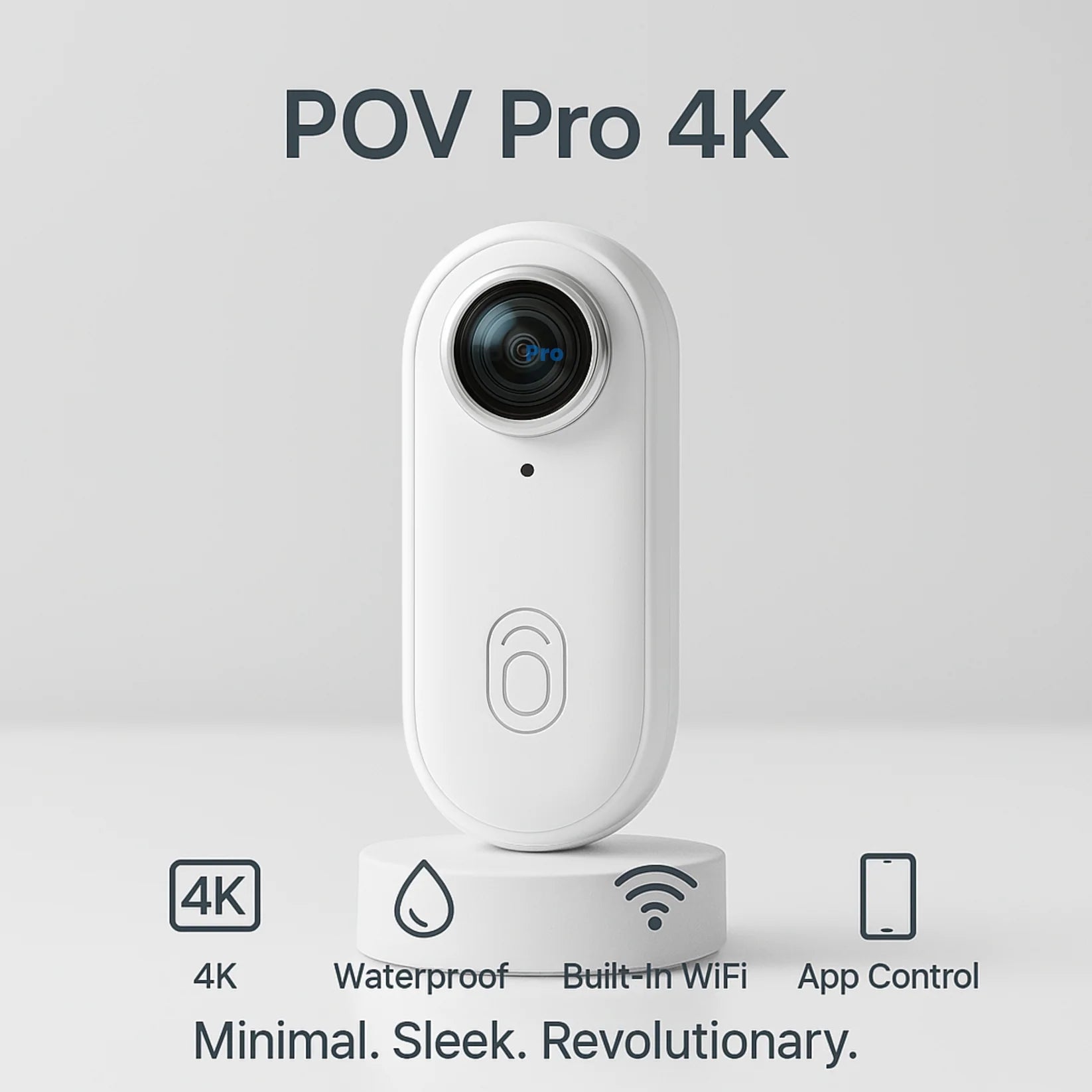 MyPOVPro™ – 4K Hands-Free POV Camera