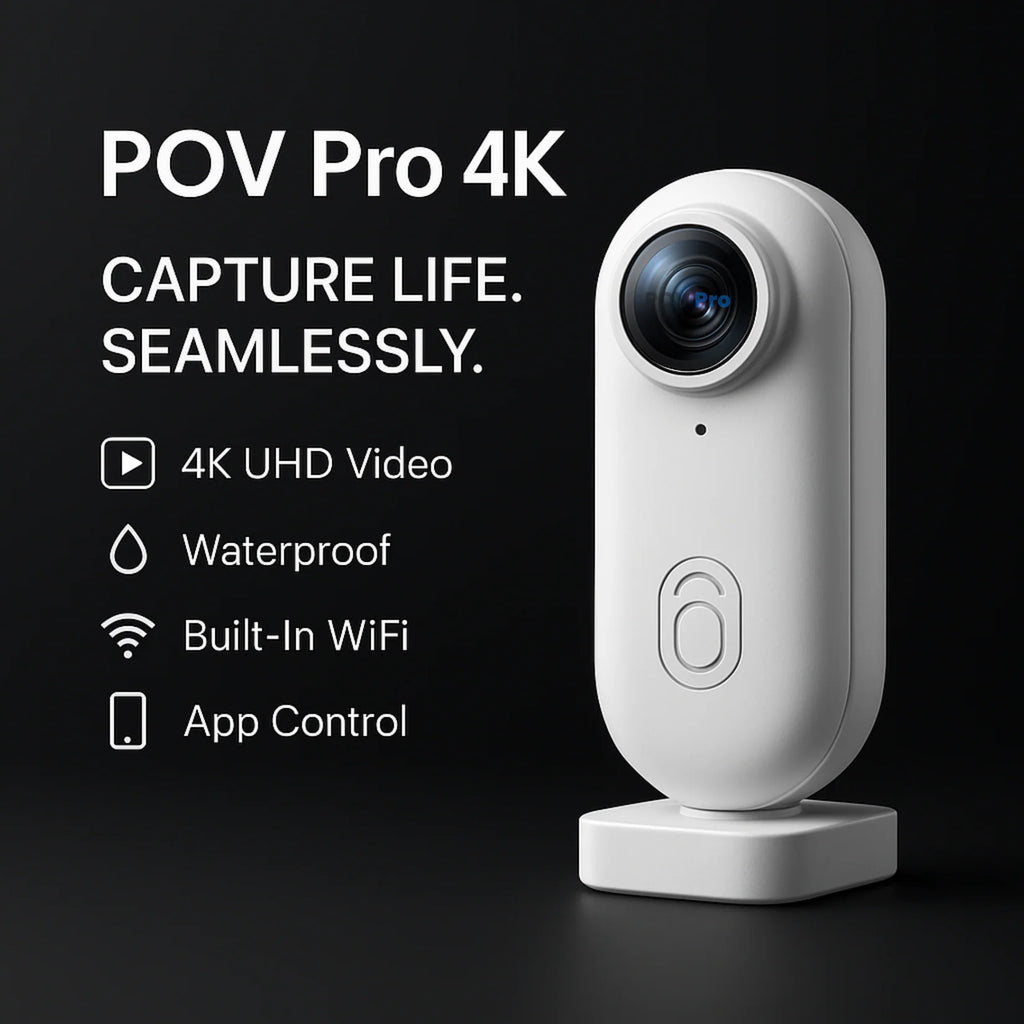 MyPOVPro™ – 4K Hands-Free POV Camera