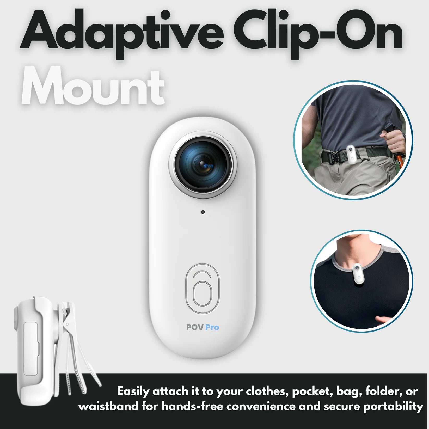 MyPOVPro™ – 4K Hands-Free POV Camera